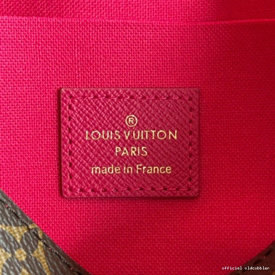 Official oldcobbler POCHETTE LOUIS FÉLICIE VUITTON 0819